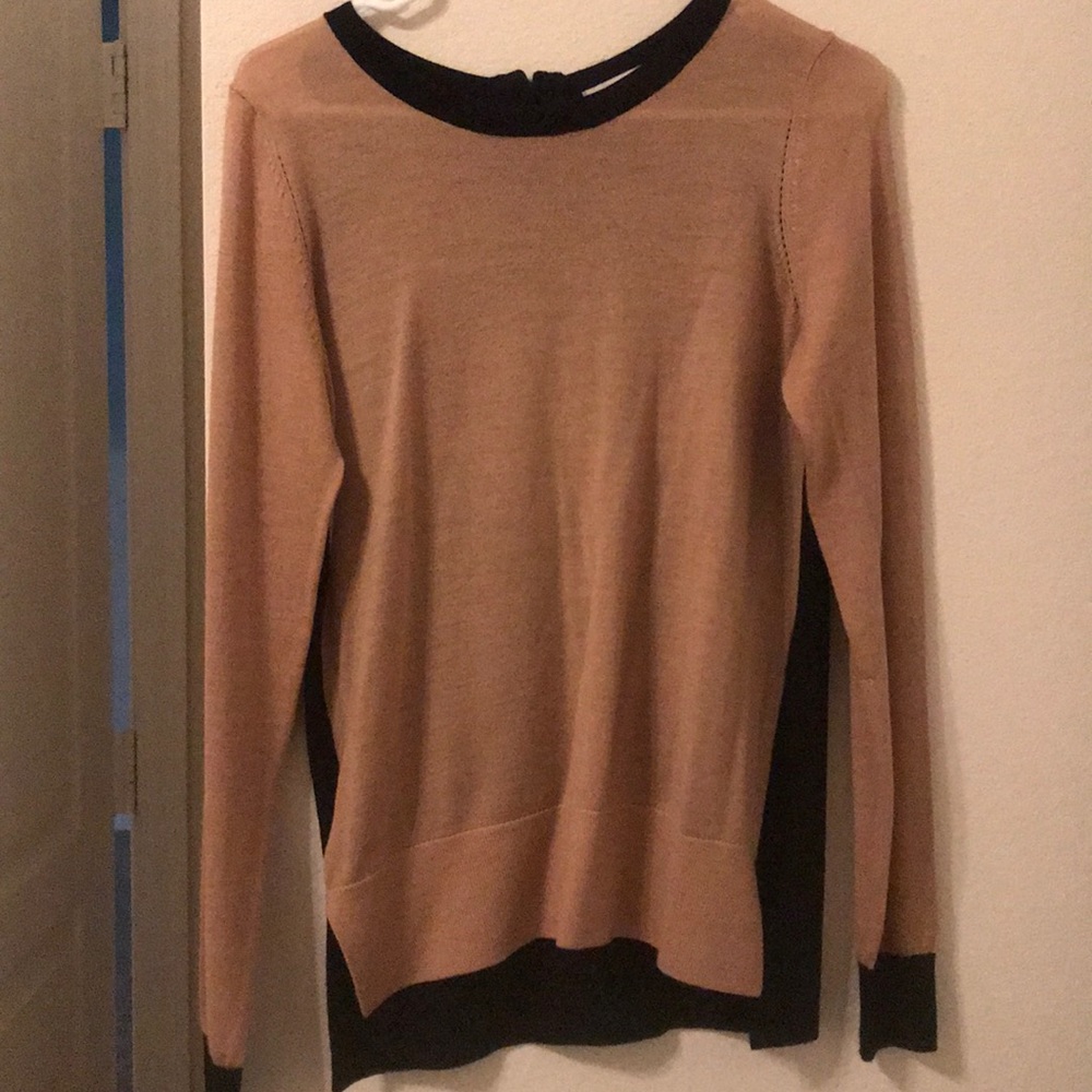 Black and Tan loft sweater